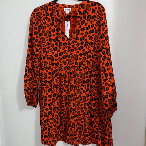 Grace Atwood The Drop Long-sleeve Dress with Pockets - Picture 1 of 7